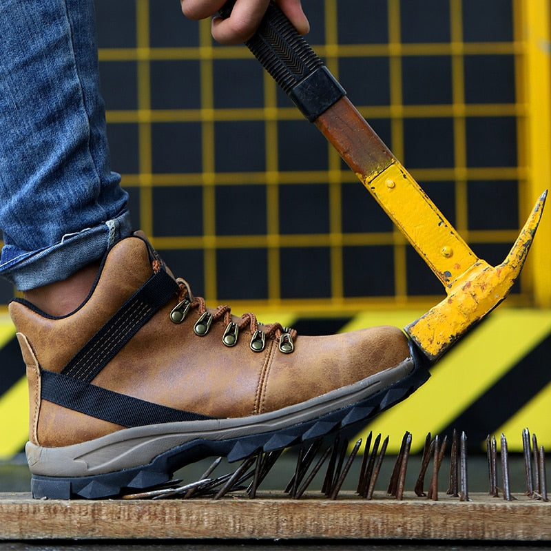Winter Boots Men Safety Shoes Indestructible Work Shoes Puncture-Proof Work Sneakers Male Steel Toe Shoes Work Safety Boots - Free Shipping - aurelia-clothing-8955