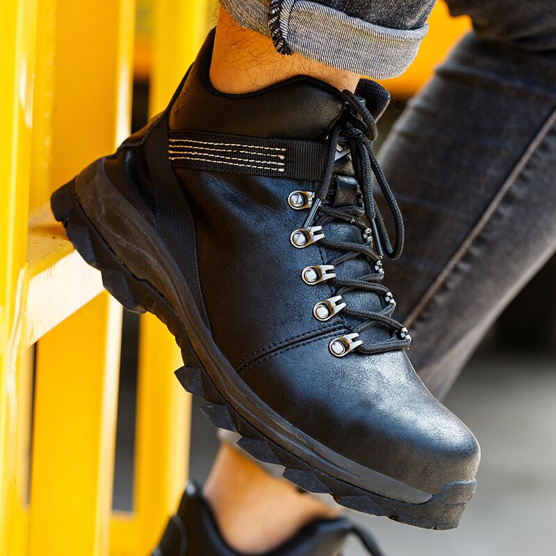 Winter Boots Men Safety Shoes Indestructible Work Shoes Puncture-Proof Work Sneakers Male Steel Toe Shoes Work Safety Boots - Free Shipping - aurelia-clothing-8955