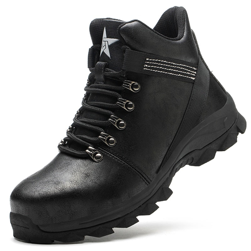 Winter Boots Men Safety Shoes Indestructible Work Shoes Puncture-Proof Work Sneakers Male Steel Toe Shoes Work Safety Boots - Free Shipping - aurelia-clothing-8955