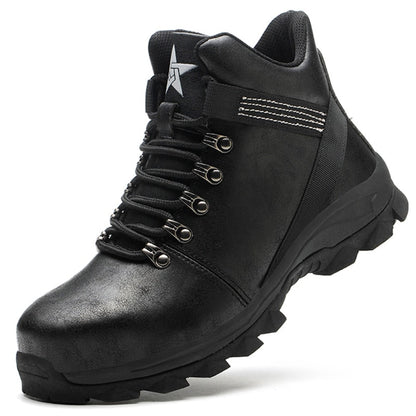 Winter Boots Men Safety Shoes Indestructible Work Shoes Puncture-Proof Work Sneakers Male Steel Toe Shoes Work Safety Boots - Free Shipping - aurelia-clothing-8955