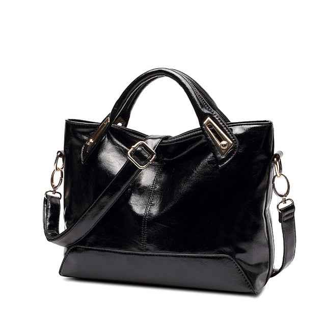 Women Oil Wax Leather Designer Handbags-Free Shipping - aurelia-clothing-8955