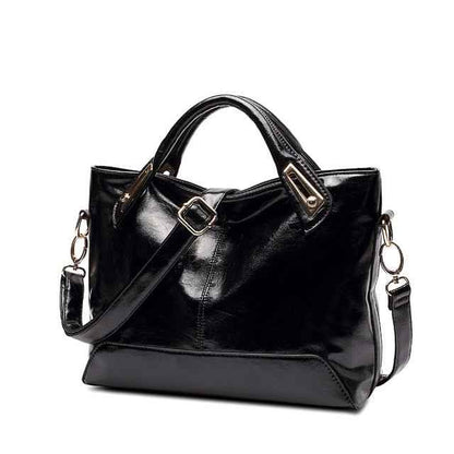Women Oil Wax Leather Designer Handbags-Free Shipping - aurelia-clothing-8955