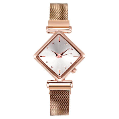 Women Square Watch Luxury Ladies Quartz Magnet Buckle Gradient Color Watches Relogio Feminino For Gift Clock - Free Shipping - aurelia-clothing-8955