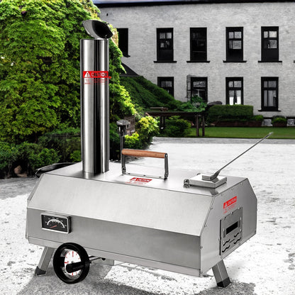 Wood Fired Pizza Oven-Free Shipping - aurelia-clothing-8955