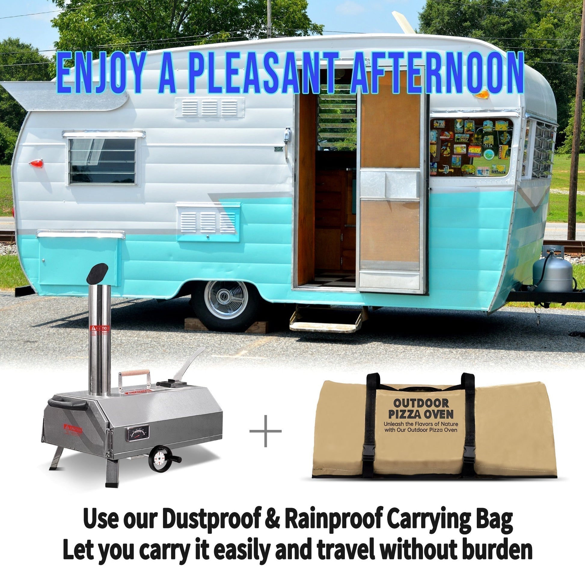 Wood Fired Pizza Oven-Free Shipping - aurelia-clothing-8955