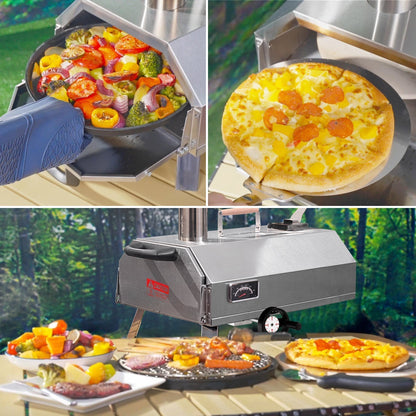 Wood Fired Pizza Oven-Free Shipping - aurelia-clothing-8955