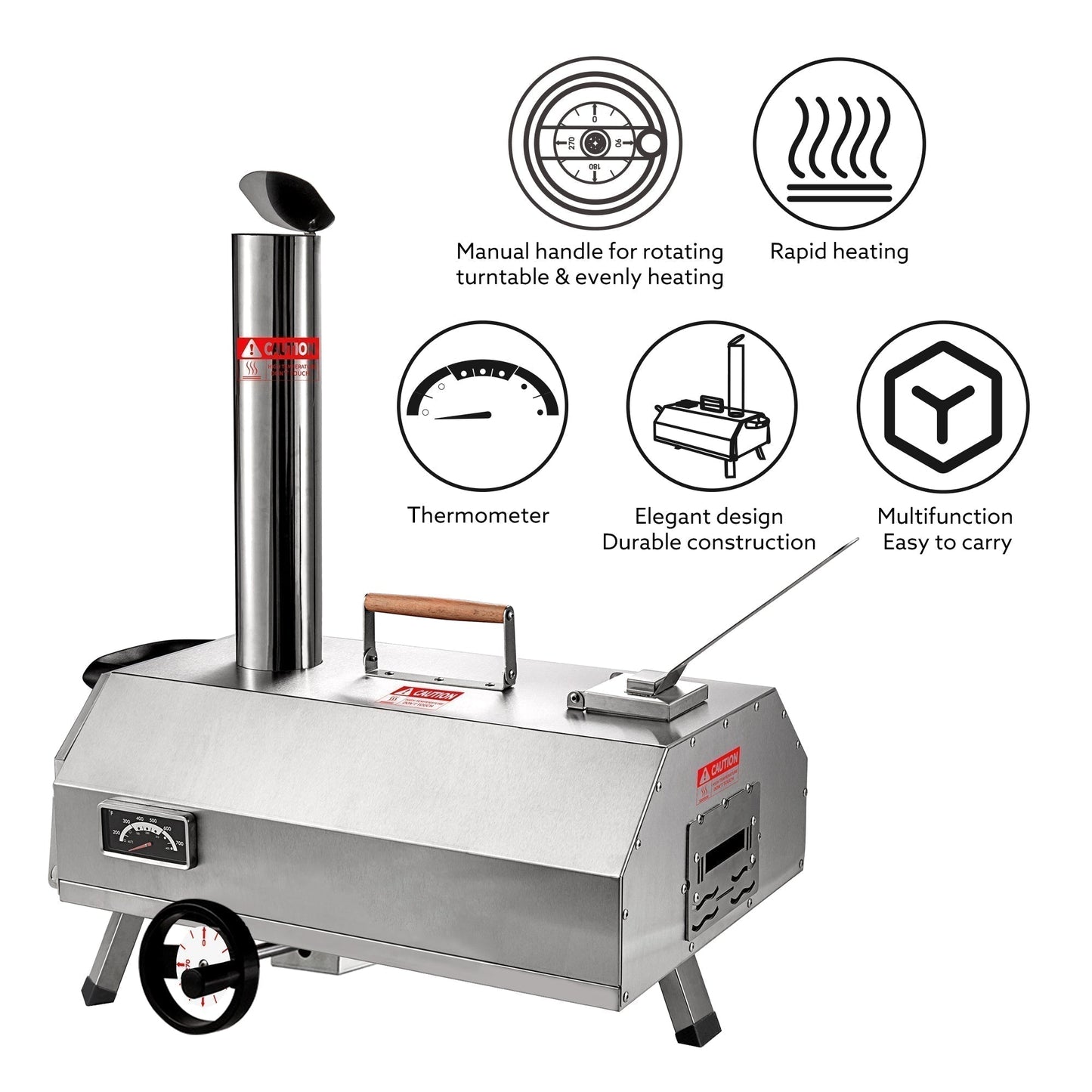 Wood Fired Pizza Oven-Free Shipping - aurelia-clothing-8955