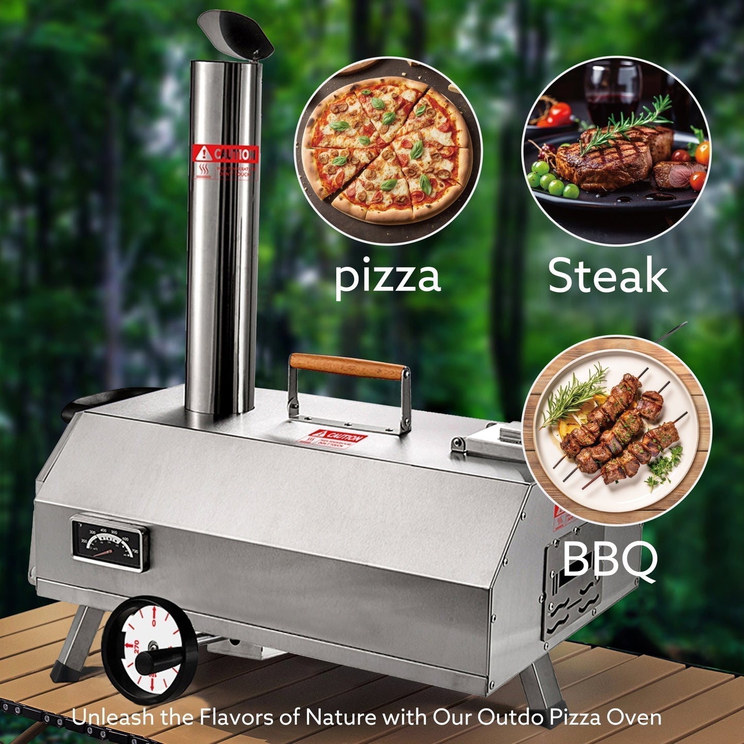 Wood Fired Pizza Oven-Free Shipping - aurelia-clothing-8955