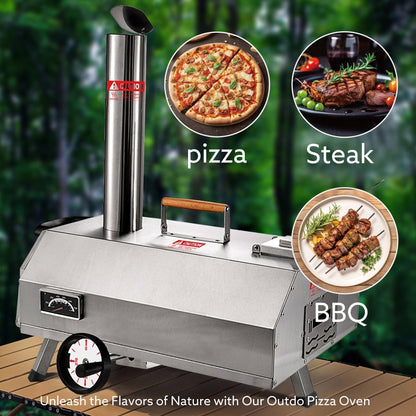 Wood Fired Pizza Oven-Free Shipping - aurelia-clothing-8955