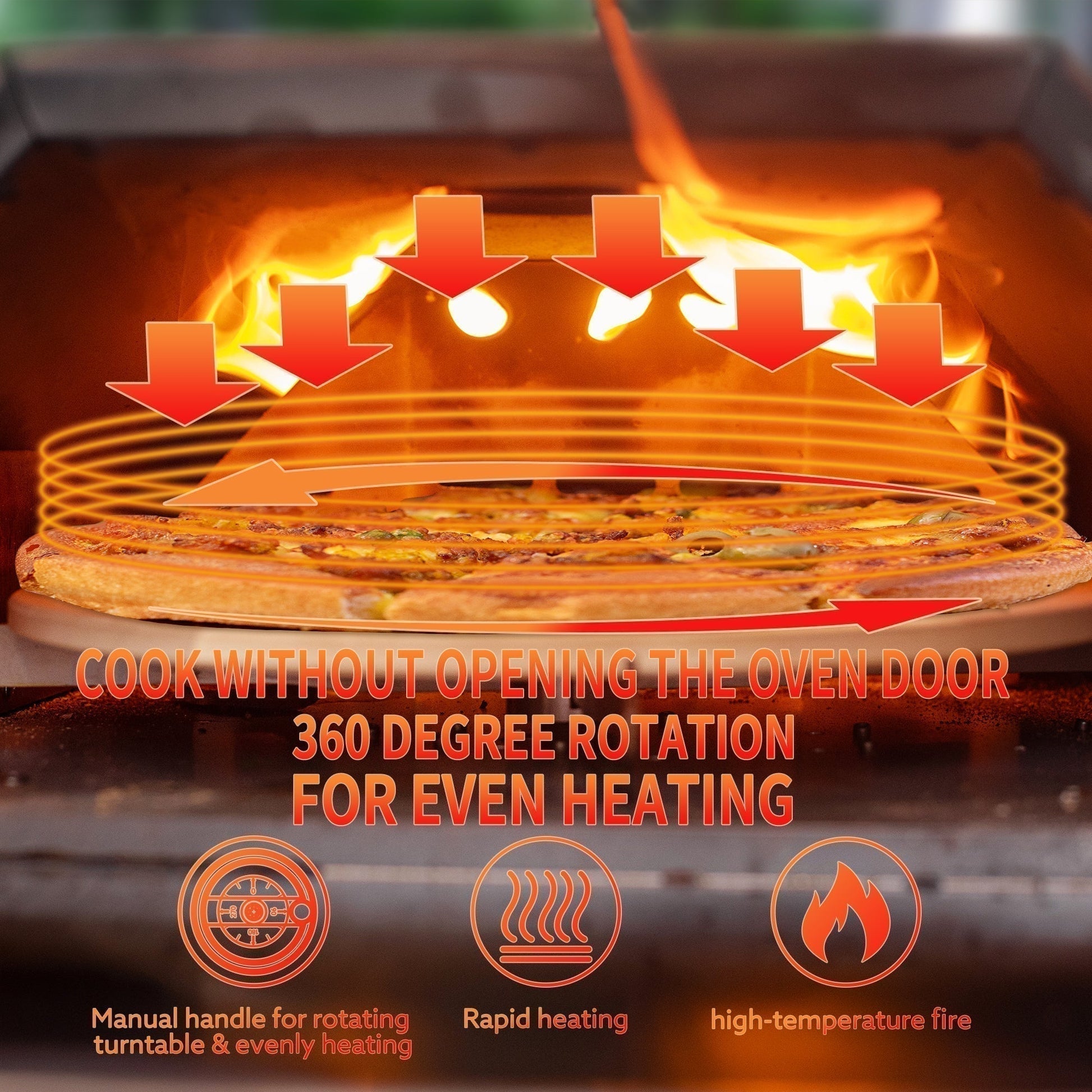 Wood Fired Pizza Oven-Free Shipping - aurelia-clothing-8955