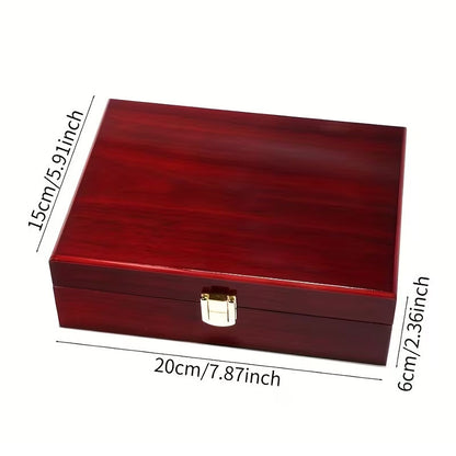 Wooden Jewelry Box with Lock-Free Shipping - aurelia-clothing-8955