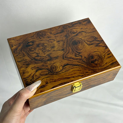 Wooden Jewelry Box with Lock-Free Shipping - aurelia-clothing-8955