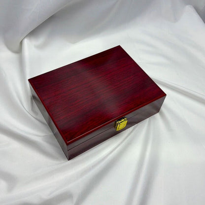 Wooden Jewelry Box with Lock-Free Shipping - aurelia-clothing-8955