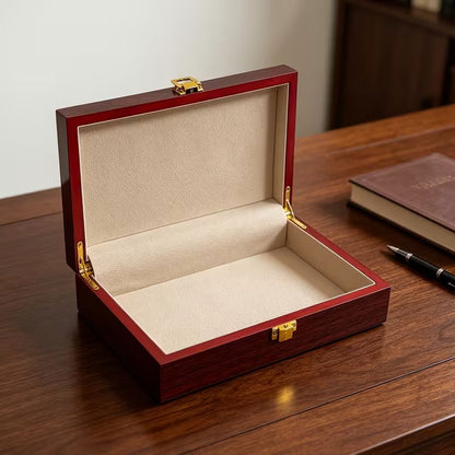 Wooden Jewelry Box with Lock-Free Shipping - aurelia-clothing-8955