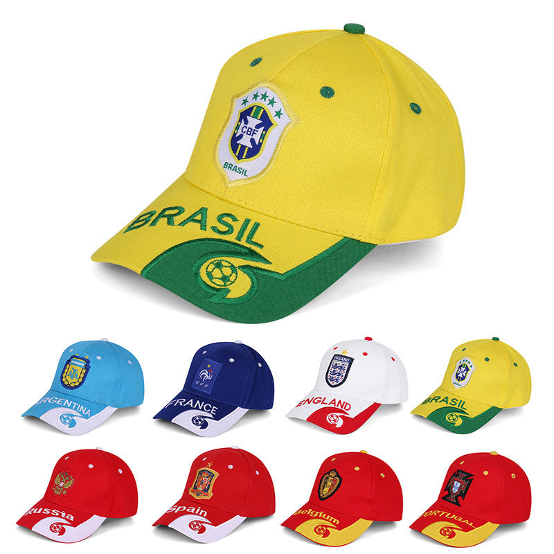 World Cup football cap baseball-Free Shipping - aurelia-clothing-8955