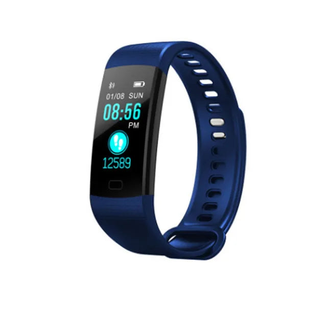 Y5 Smart Band Heart Rate Tracker Fitness Tracker Y5 Smartband Smart Bracelet Waterproof Smart Wristband Smart Watch Men - Free Shipping - aurelia-clothing-8955