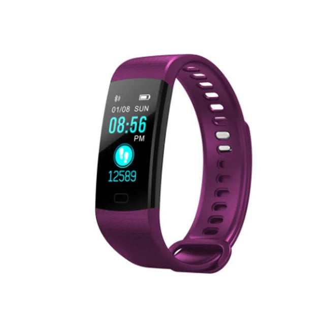 Y5 Smart Band Heart Rate Tracker Fitness Tracker Y5 Smartband Smart Bracelet Waterproof Smart Wristband Smart Watch Men - Free Shipping - aurelia-clothing-8955