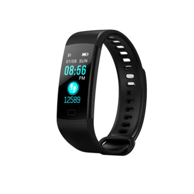 Y5 Smart Band Heart Rate Tracker Fitness Tracker Y5 Smartband Smart Bracelet Waterproof Smart Wristband Smart Watch Men - Free Shipping - aurelia-clothing-8955