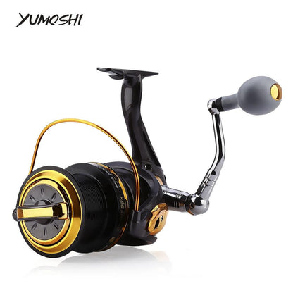 YUMOSHI Fishing Reel 12  1 Ball Bearings Aluminum Alloy Spool Coil Wheel  Fishing Reels 8000  9000 Series - Free Shipping - aurelia-clothing-8955