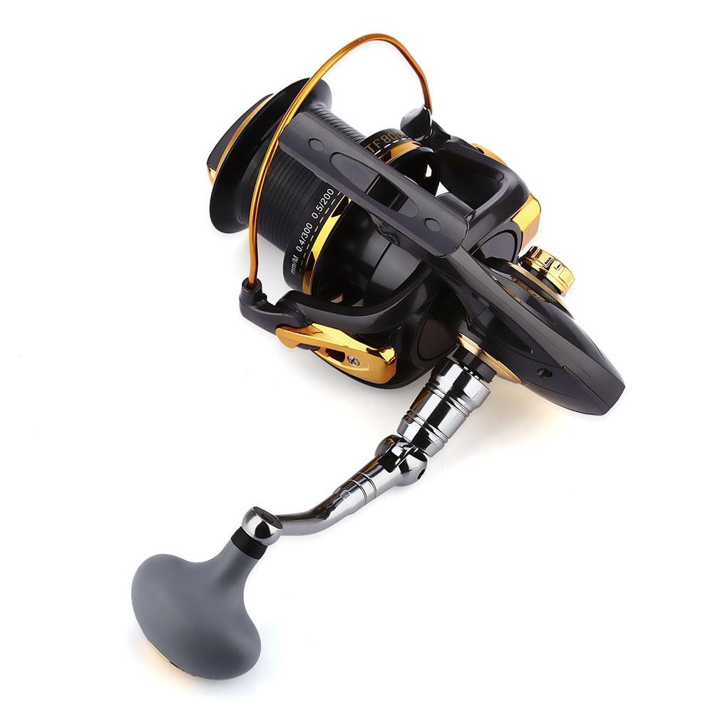 YUMOSHI Fishing Reel 12  1 Ball Bearings Aluminum Alloy Spool Coil Wheel  Fishing Reels 8000  9000 Series - Free Shipping - aurelia-clothing-8955
