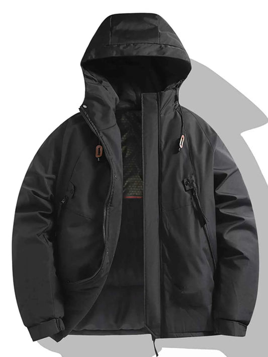Men's Full Size Hooded-Free Shipping