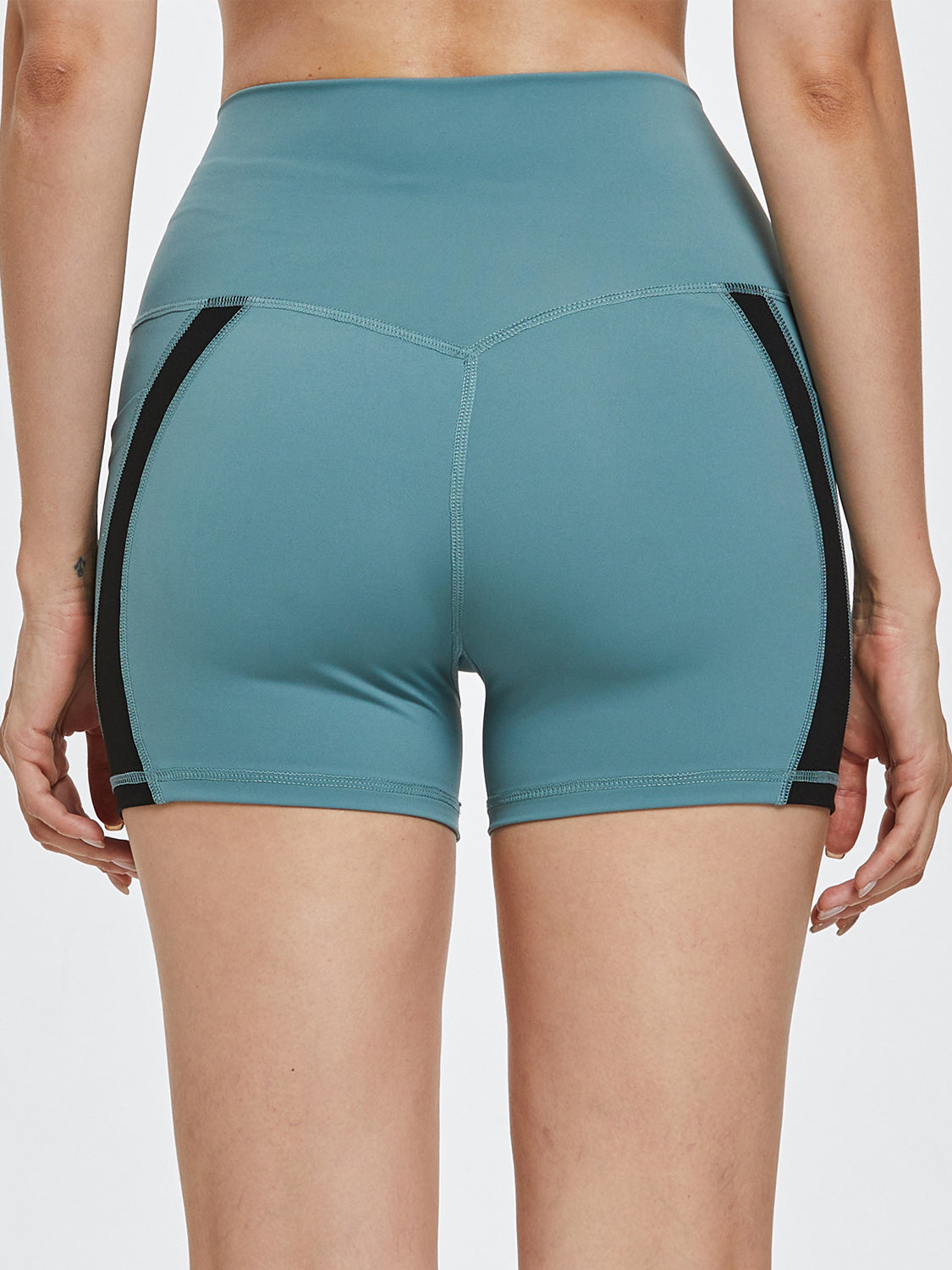 High Waist Active Shorts - Free Shipping - Aurelia Clothing