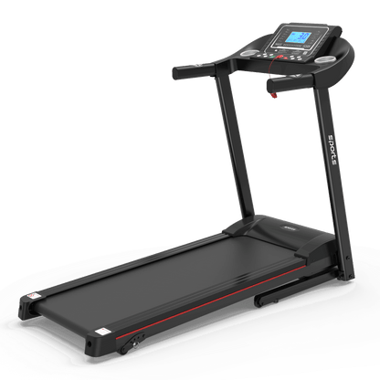 Fitshow App Home Foldable Treadmill with Incline, Folding Treadmill for Home Workout, Electric Walking Running Treadmill Machine 5" LCD Screen 250 LB Capacity Bluetooth Music - Free Shipping - Aurelia Clothing