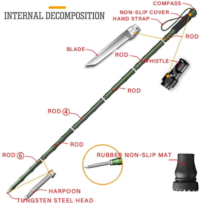 folding tools Walking Sticks-Free Shipping - aurelia-clothing-8955