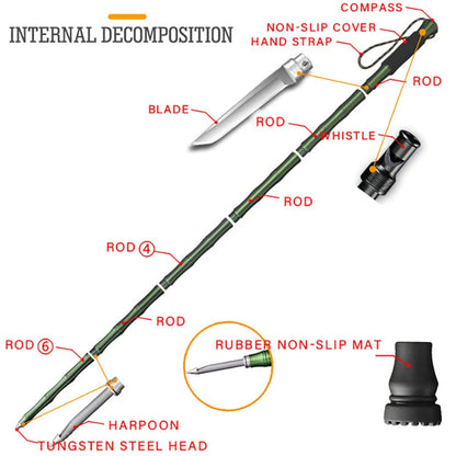 folding tools Walking Sticks-Free Shipping - aurelia-clothing-8955