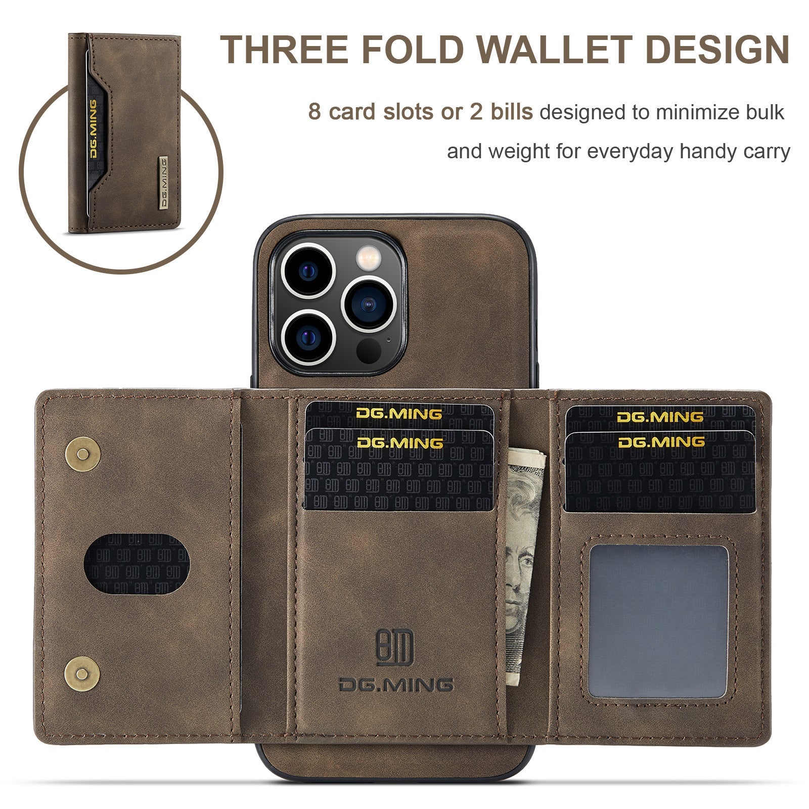 iPhone14 Pro Split Card Case-Free Shipping - aurelia-clothing-8955