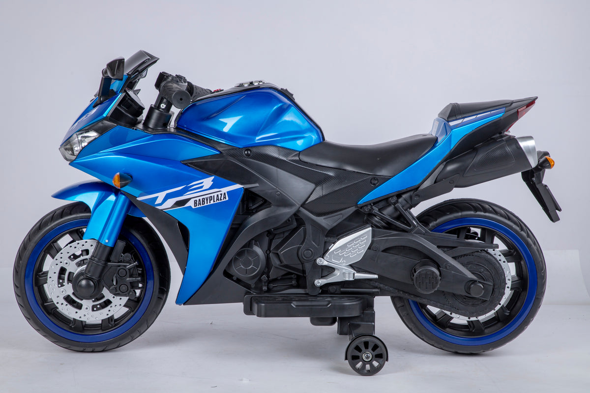 kids motorcycle, 12V motorcycle for kids 3 4 5 6 years-Free Shipping - aurelia-clothing-8955