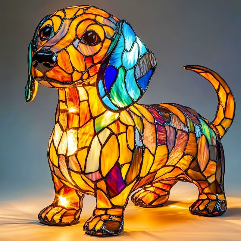 strange dog lamp Cat-Dachshund Lamp-Free Shipping - aurelia-clothing-8955