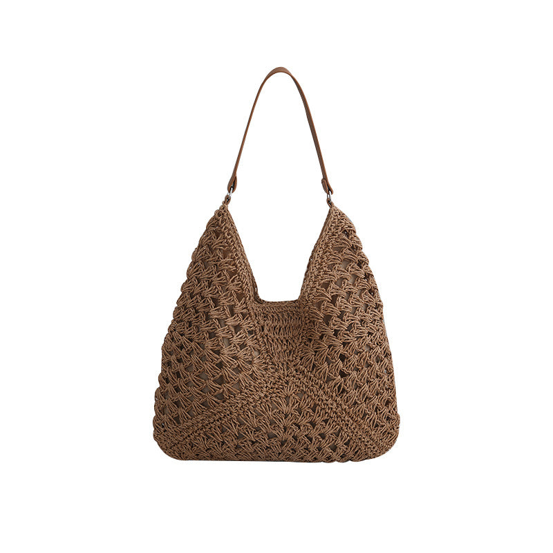 straw woven bag woven belt armpit bag - Free Shipping - aurelia-clothing-8955