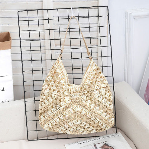 straw woven bag woven belt armpit bag - Free Shipping - aurelia-clothing-8955