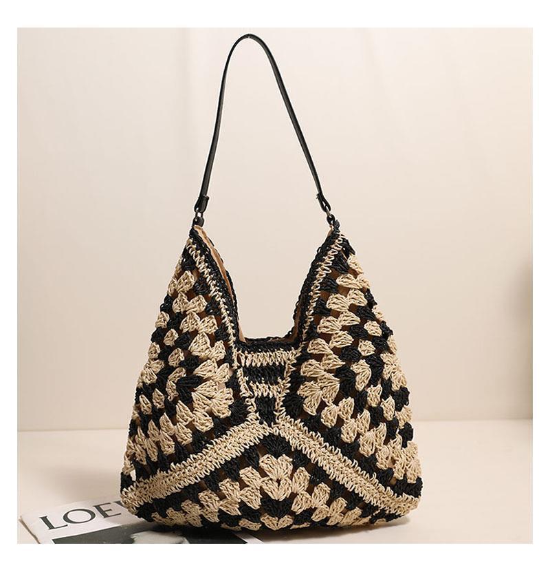 straw woven bag woven belt armpit bag - Free Shipping - aurelia-clothing-8955