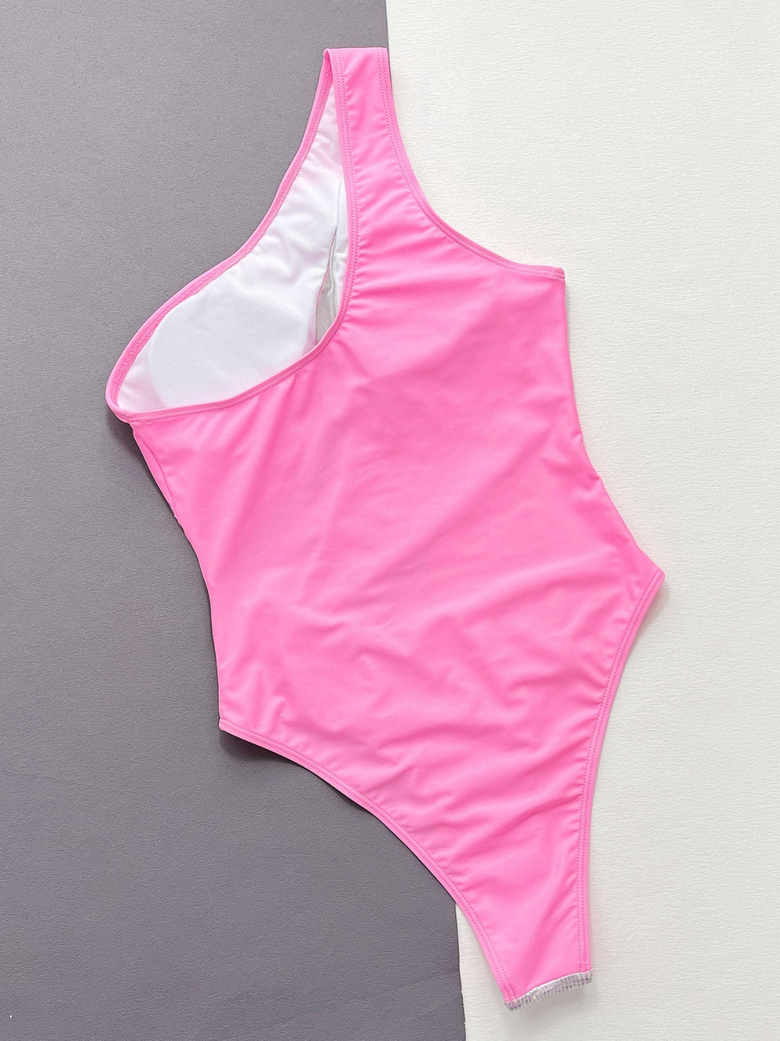 Contrast Panel One-Piece Swimsuit - aurelia-clothing-8955