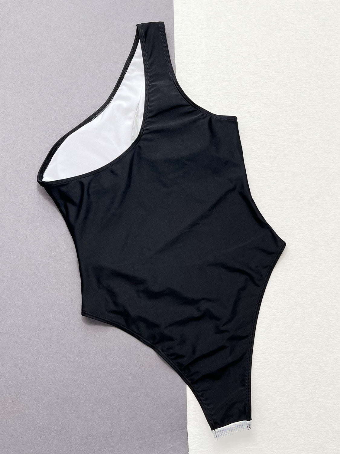 Contrast Panel One-Piece Swimsuit - aurelia-clothing-8955