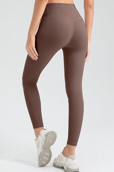 High Waist Skinny Active Pants - Free Shipping - aurelia-clothing-8955
